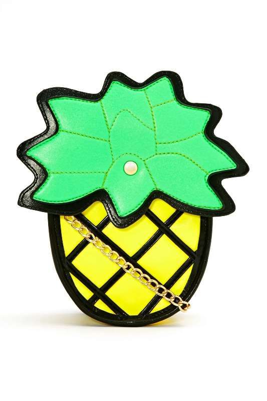 Sasha’s INTO IT:  Pineapple purse