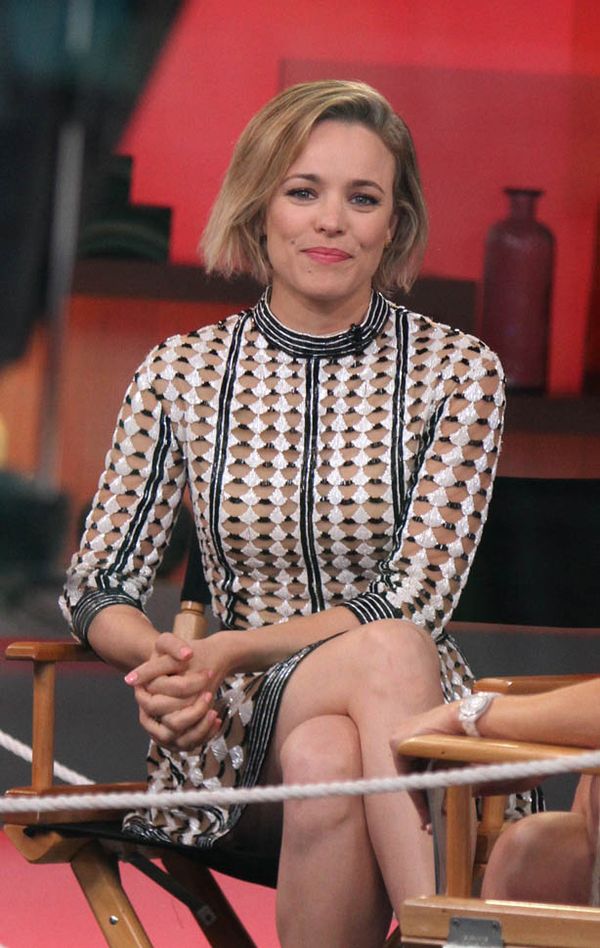 Carpets & Candids: Rachel McAdams's long sleeves