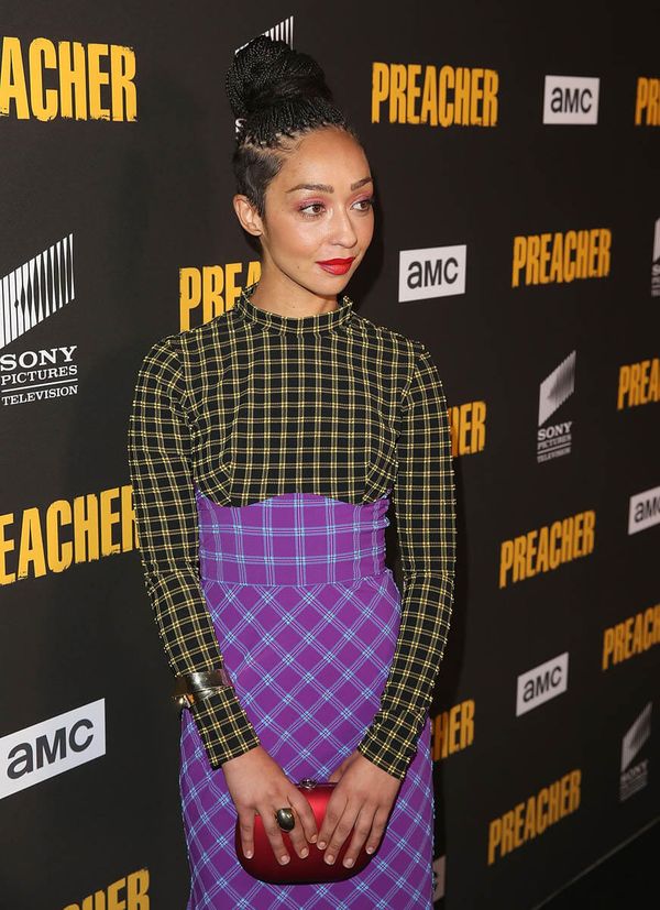 Carpets & Candids: Ruth’s amazing print-clash dress