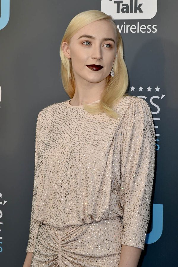 Carpets & Candids: Saoirse’s bloused sequins