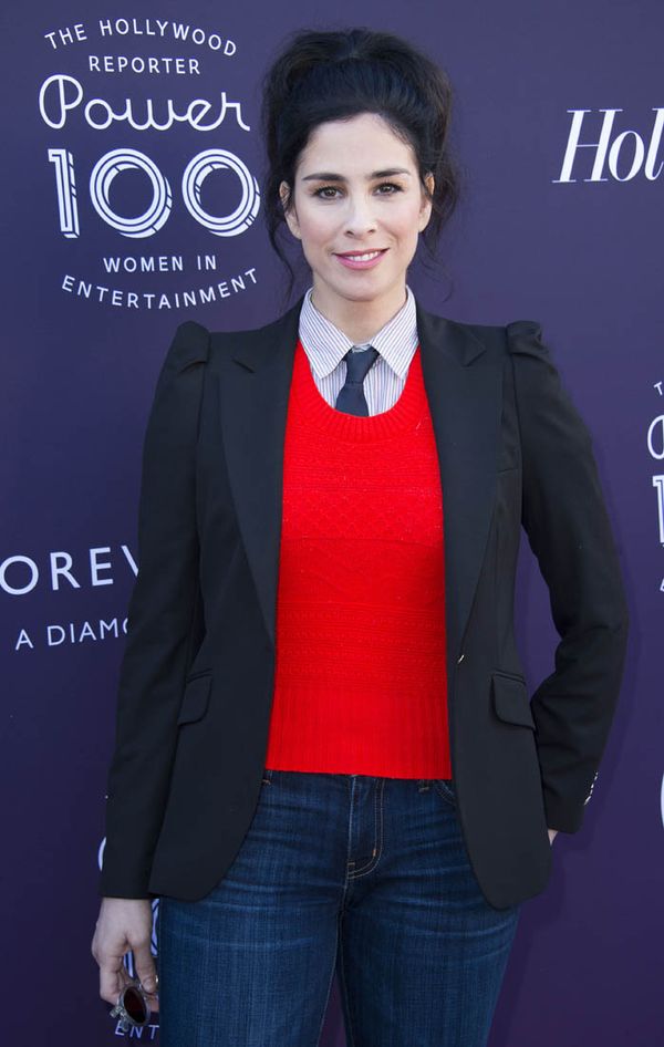 Carpets & Candids: Sarah Silverman dresses for breakfast
