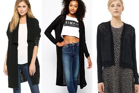 Sasha Finds: Black Cardigans