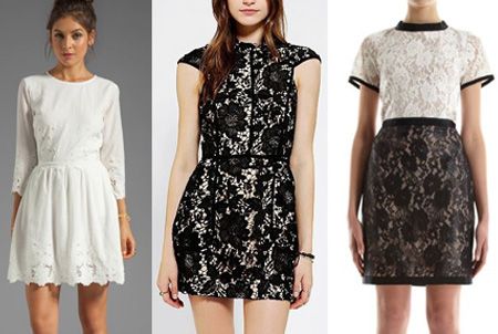 Sasha Finds: “Younger and cooler” lace dresses