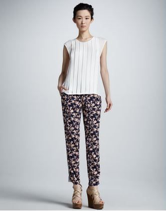 Sasha Finds: Flower pants on a budget