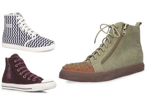 Sasha Finds: High-top Zip Sneakers