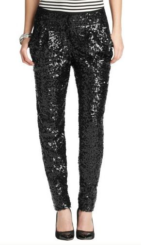 Sasha’s INTO IT: LOFT Marisa Sequin Pants