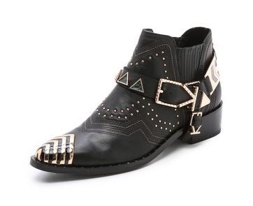 Sasha's INTO IT: IVY KIRZHNER SANTA FE EMBELLISHED BOOTIES