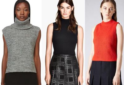 Sasha Finds: Sleeveless Turtleneck Sweaters