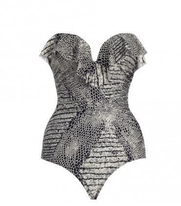 Sasha’s INTO IT: Zimmermann Frill Bandeau Bathing Suit