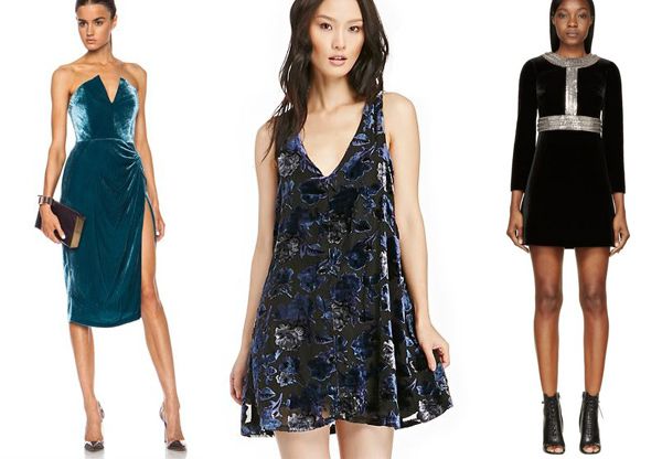 Sasha Finds: Velvet Dresses