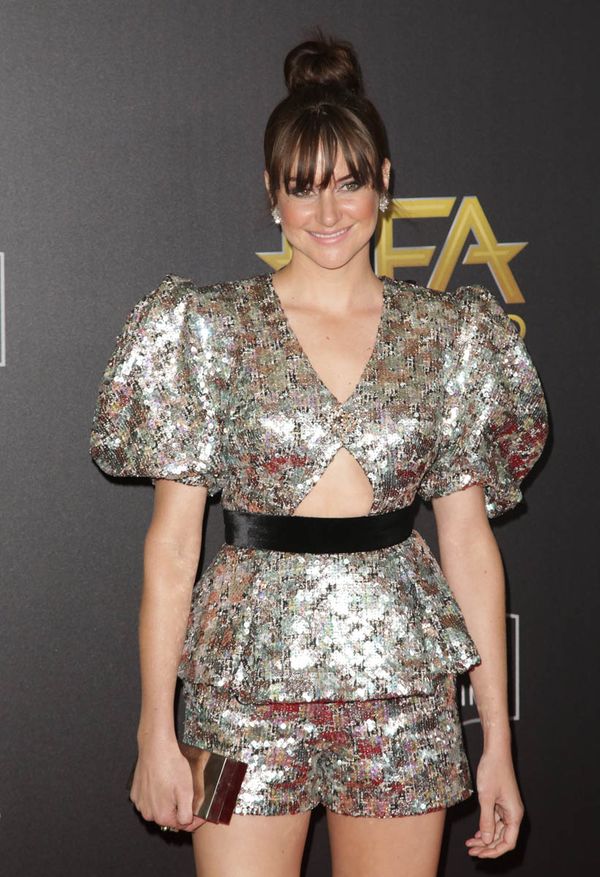 Carpets & Candids: Shailene’s silver sequined romper