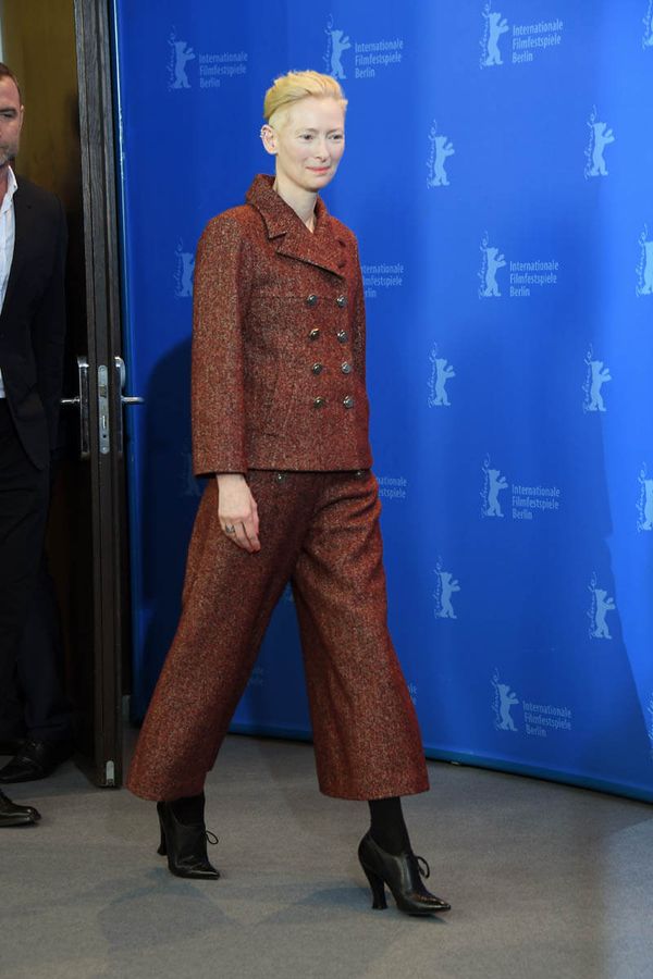 Carpets & Candids: Tilda in tweed