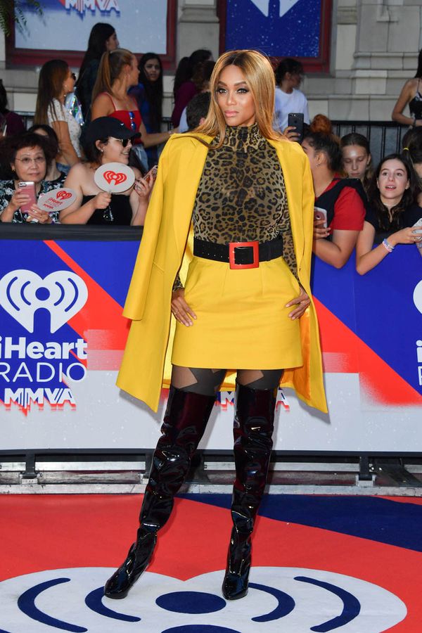 Carpets & Candids: Tyra Banks at the MMVAs