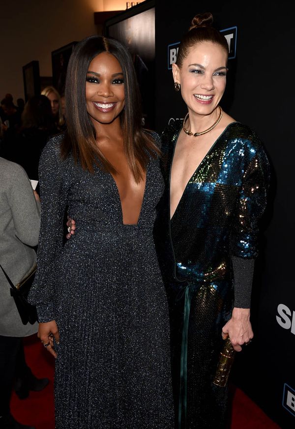 Carpets & Candids: Gabrielle & Michelle plunge together