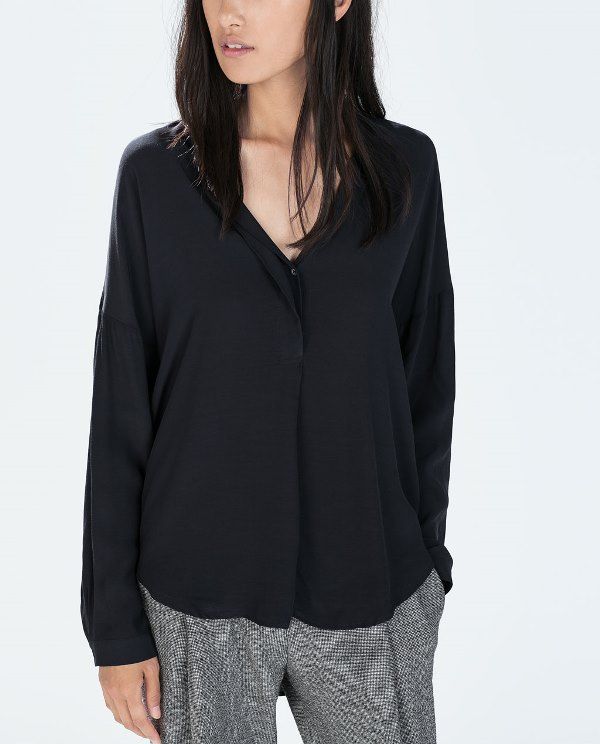 Sasha’s INTO IT:  Zara Blouse