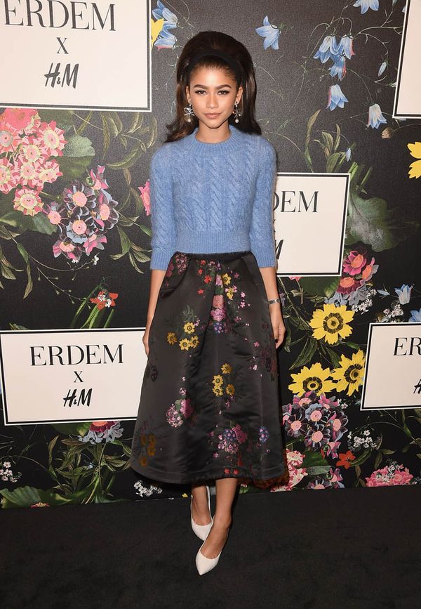 Carpets & Candids: Zendaya and Kiki at Erdem X H&M
