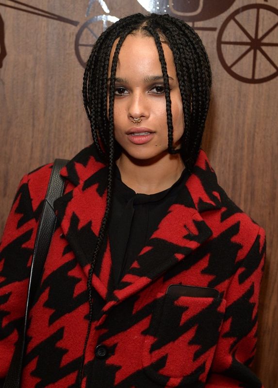 Carpets & Candids: Zoe’s big red print coat