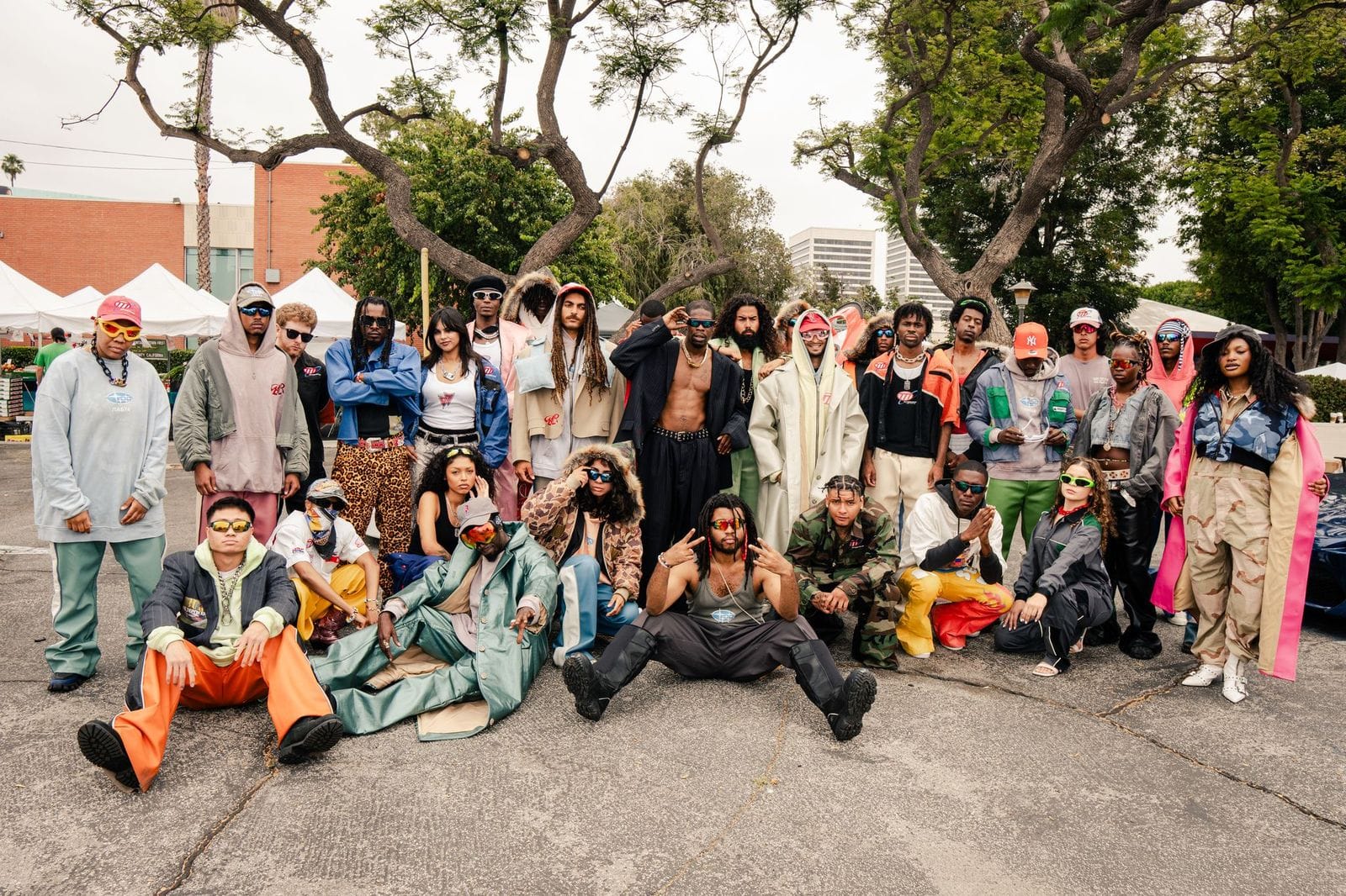 LA Based Lab74 Uses JDM Icons As Backdrop For Their Latest Runway Show