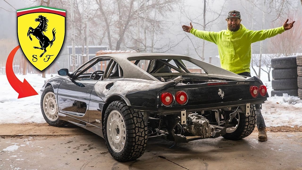 Ferrari Body, VW Engine, Porsche Trans: Rally Build Madness