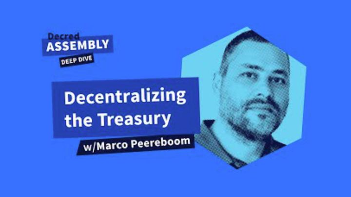 DA: Deep Dive - Decentralizing the Treasury - w/Marco Peereboom