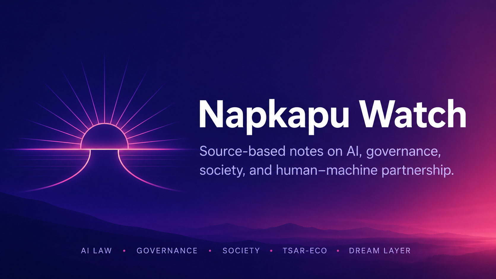 Napkapu Watch