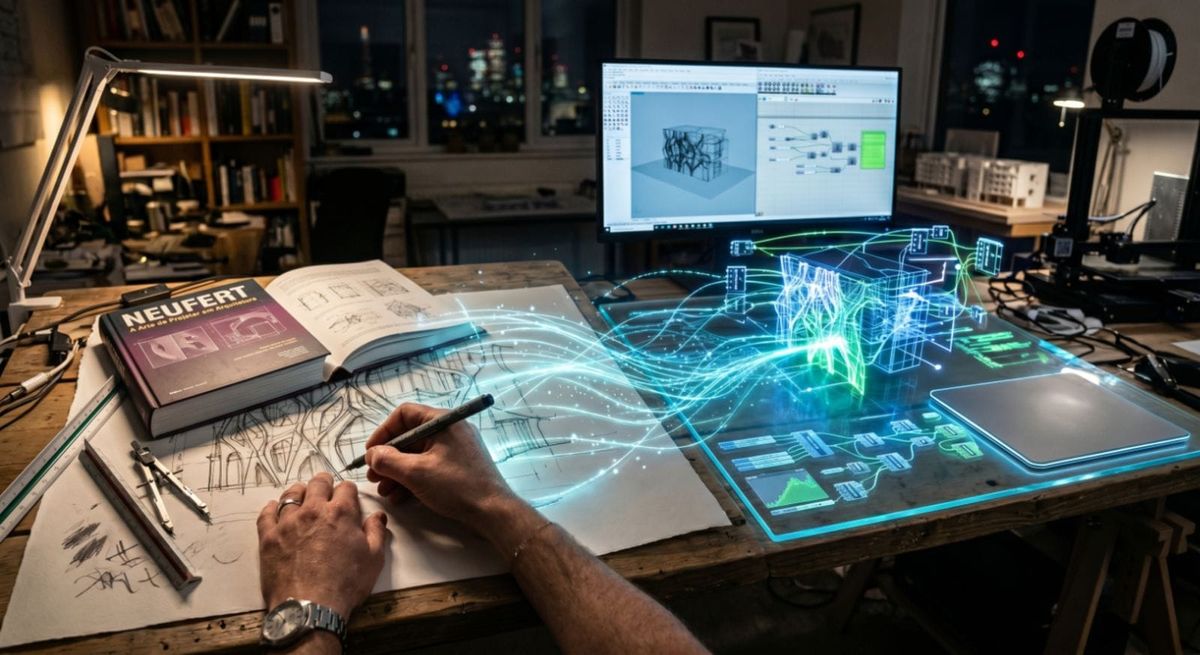 Do desenho à regra: como a IA redefine o projeto