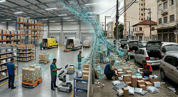 Infraestrutura Logística X Improviso