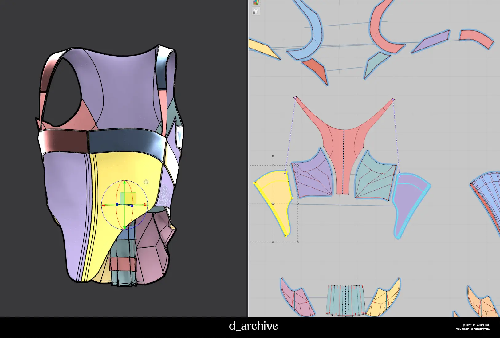 Crafting a 3D replica in Clo3D