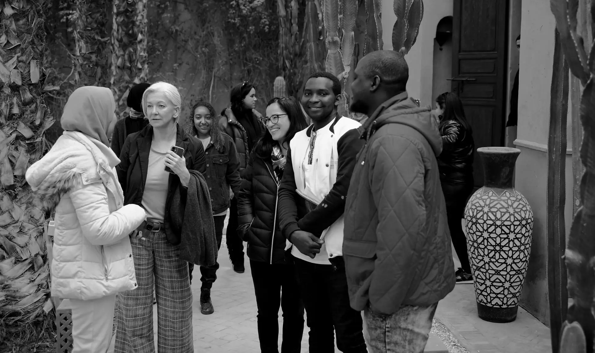 Creative Offsite Marrakesh 2023 student encounter