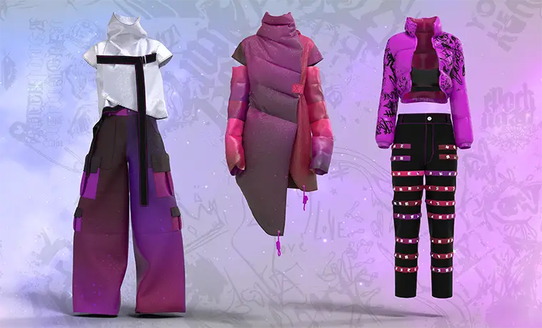 A digital collection designed by Ashwini whilst at Republiqe