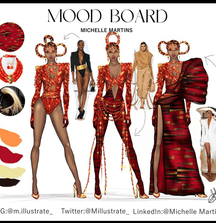 Michelle Martins's design entry for The Design Project Naija