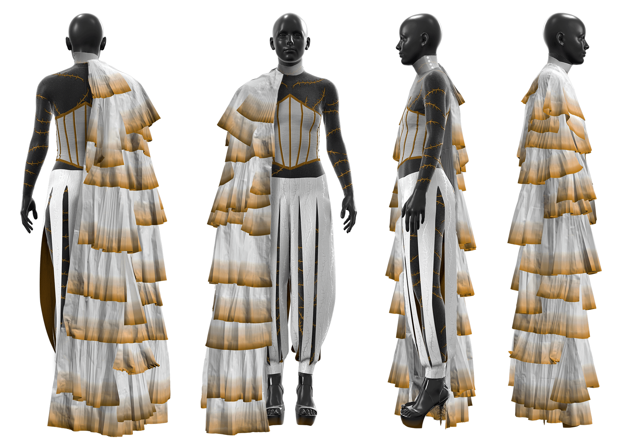 Britney's Finished Independent Study for Couture in 3D