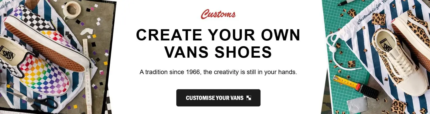 Vans' Customization Tool