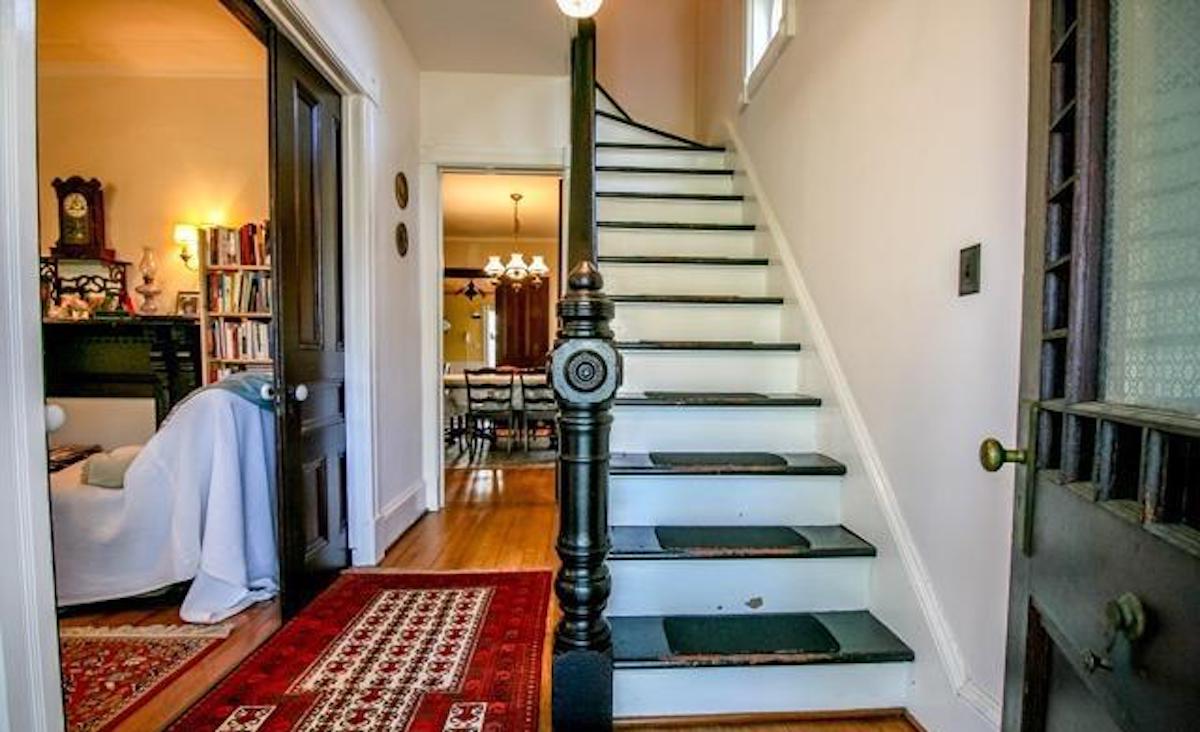 Staircase to second floor