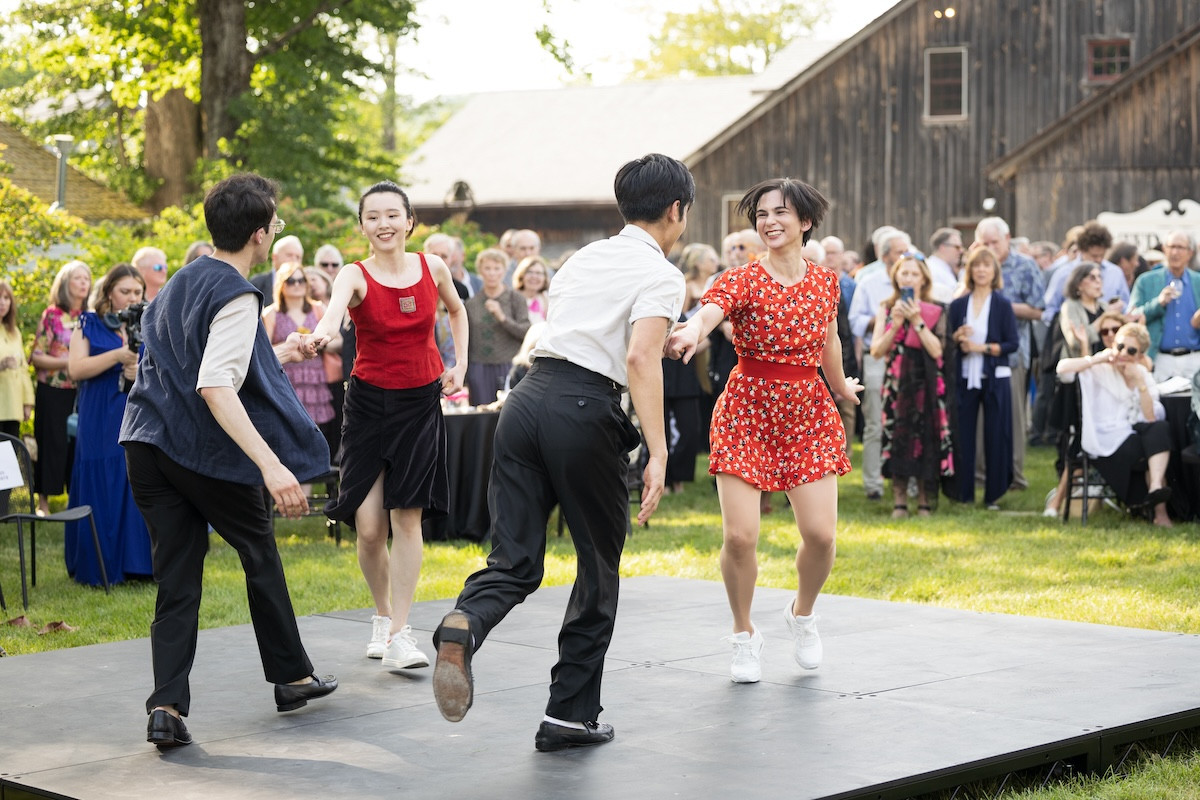 New York Swings at Jacob's Pillow Season Opening Gala 2025. Jamie Kraus photo New York Swings at Jacob's Pillow Season Opening Gala 2025. Jamie Kraus photo