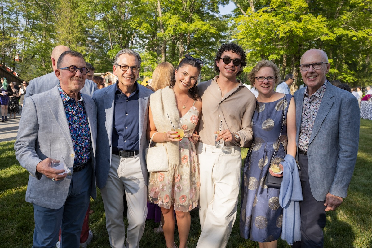 Karl Laird, Roberto Cremonini, Marta Cremonini, Carlo Cremonini, Victoria Mills and Richard Kalb at Jacob's Pillow Dance Festival 2025 Karl Laird, Roberto Cremonini, Marta Cremonini, Carlo Cremonini, Victoria Mills and Richard Kalb at Jacob's Pillow Dance Festival 2025