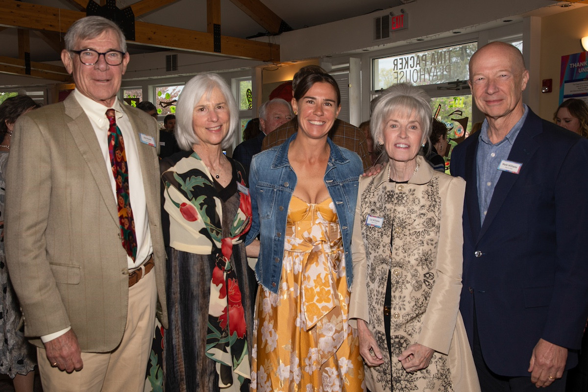 CATA Gala co-chairs Jim and Joan Hunter, Sarah Hunter, and Liz and Mark Williams, former Rural Intelligence publisher