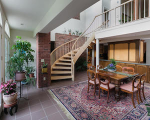 Stairway to second floor Stairway to second floor