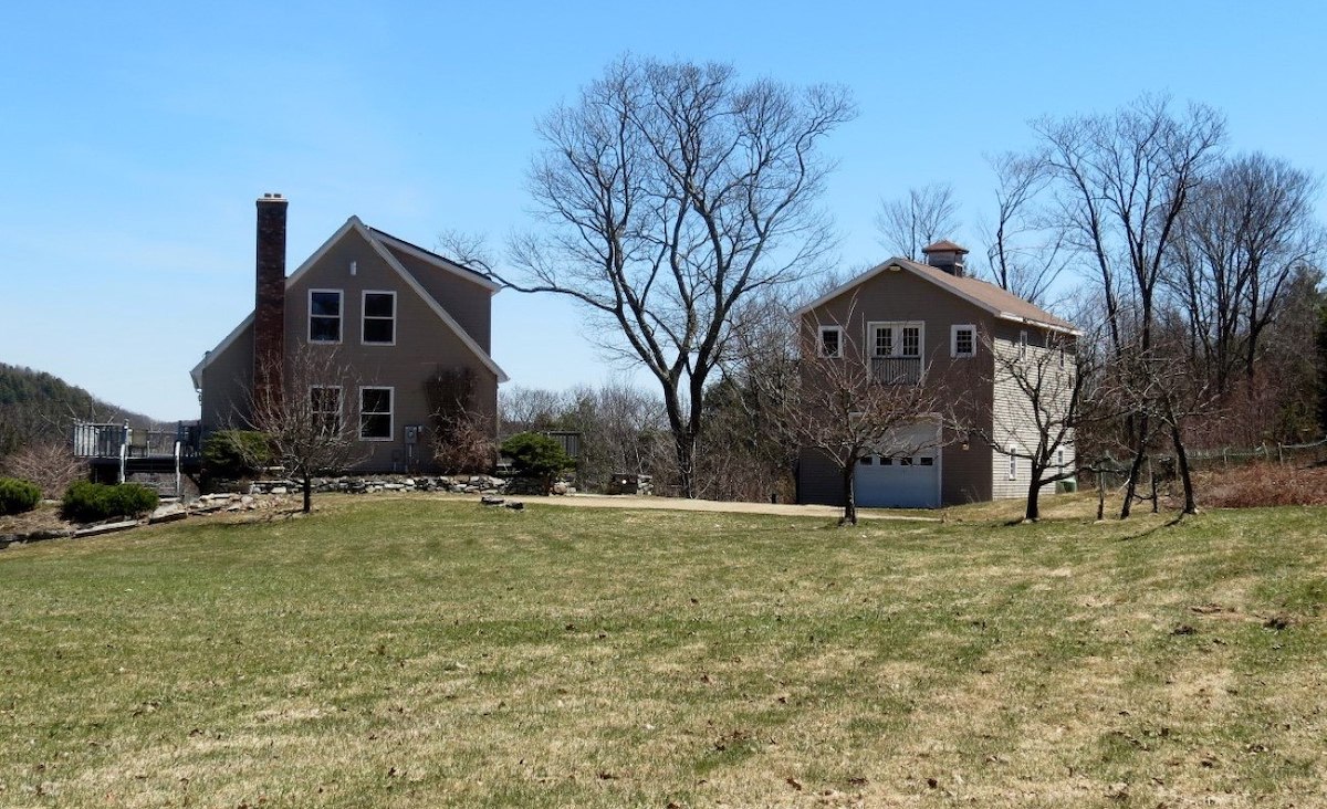 House and garage
