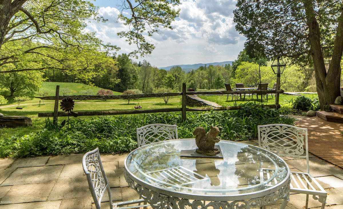 Back yard with views