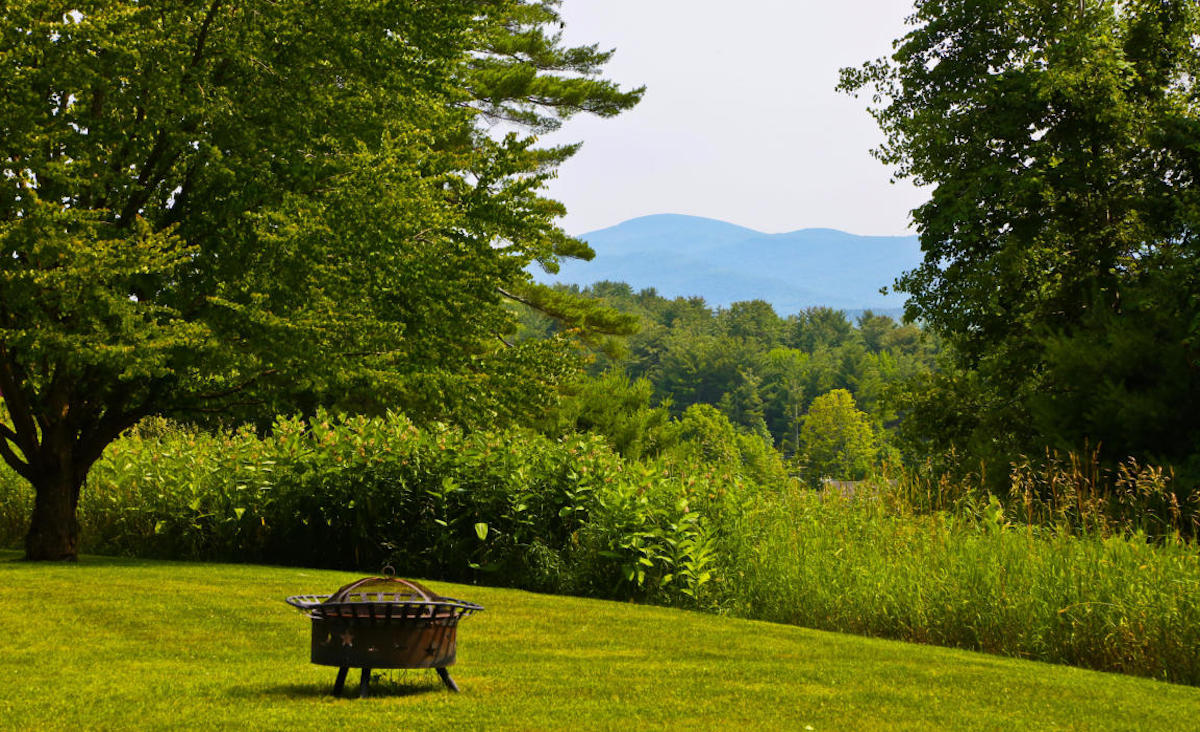 Lawn with views