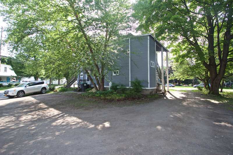 Exterior rear