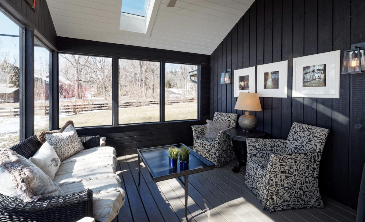 Screened porch Screened porch
