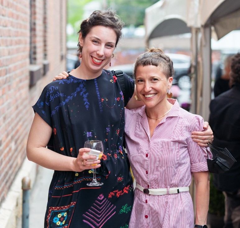 Lucinda Seger and Kaya Weidman, Kite's Nest executive director