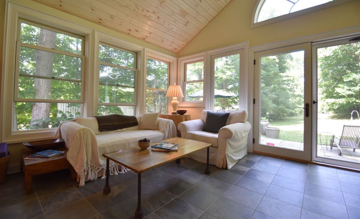 Screened porch
