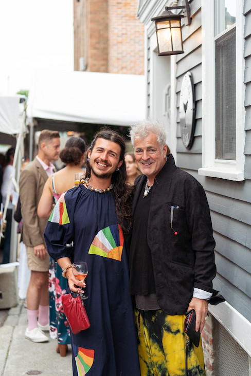 Osun Zotique, who recently announced his intention to be the "nation's first openly transgender, non-binary congressional candidate for the new NY-19 Congressional District,"&nbsp;and Mikel Hunter, a designer and gallerist