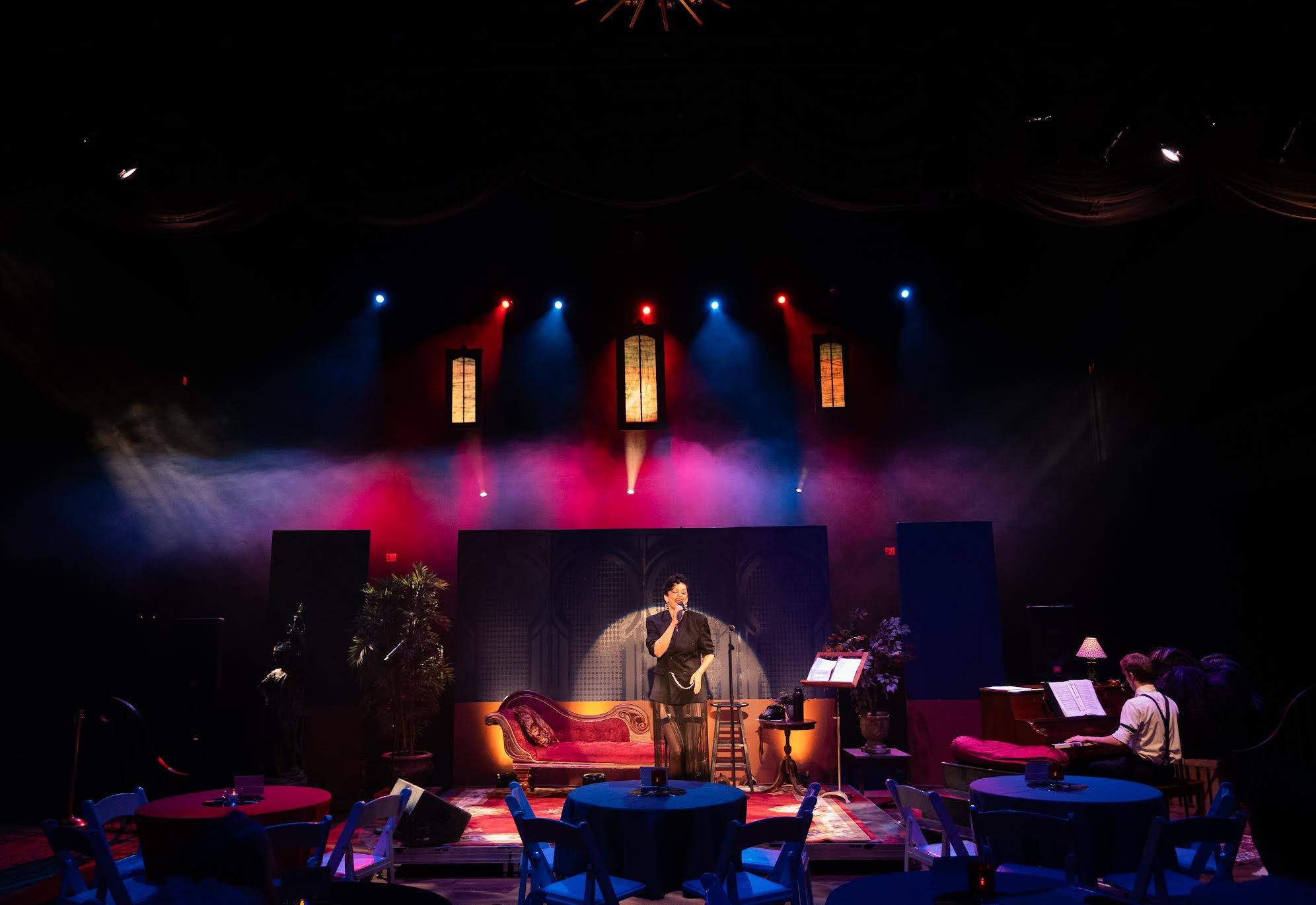 Janelle Farias Sando in&nbsp;Night At The Speakeasy. Photo by Kat Humes
&nbsp;