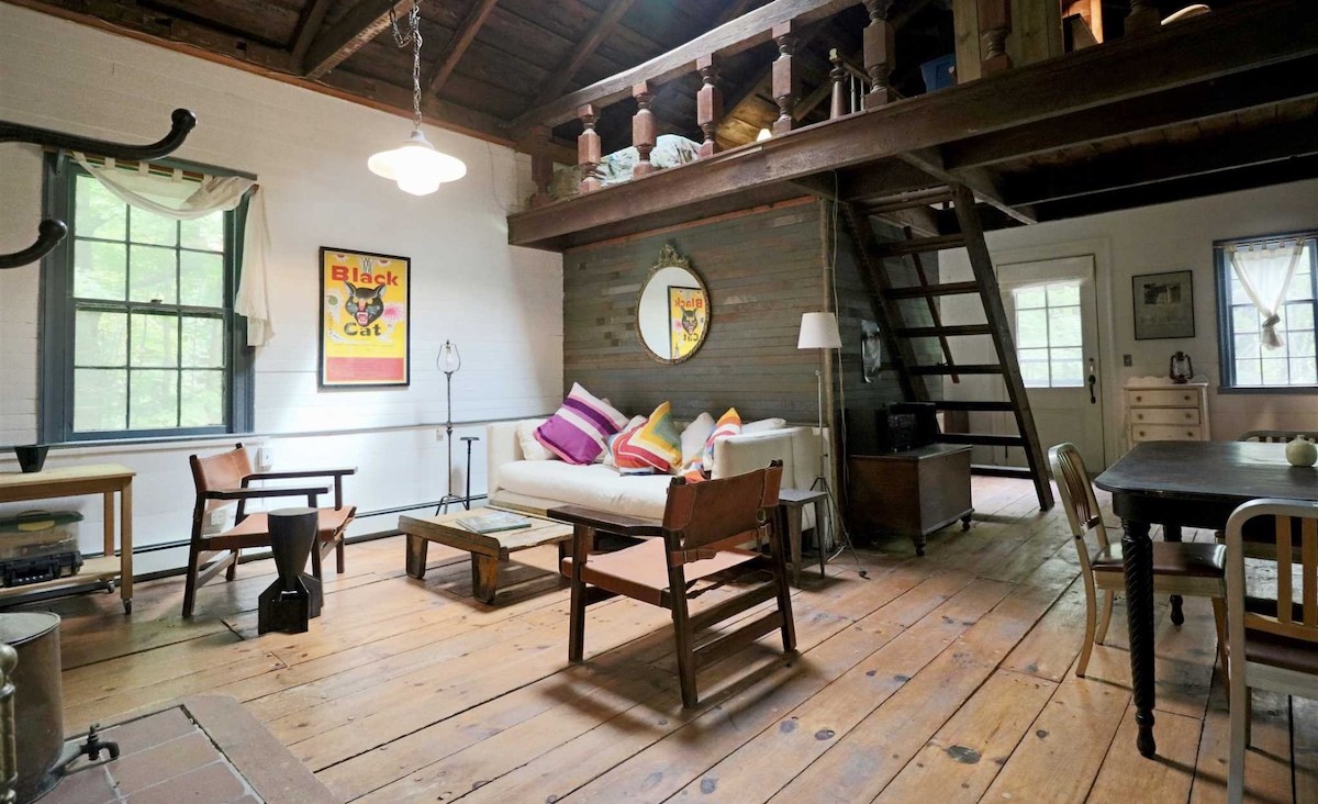 Open plan living area