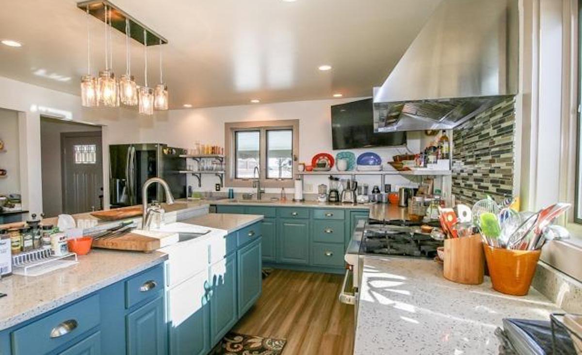 Main house kitchen