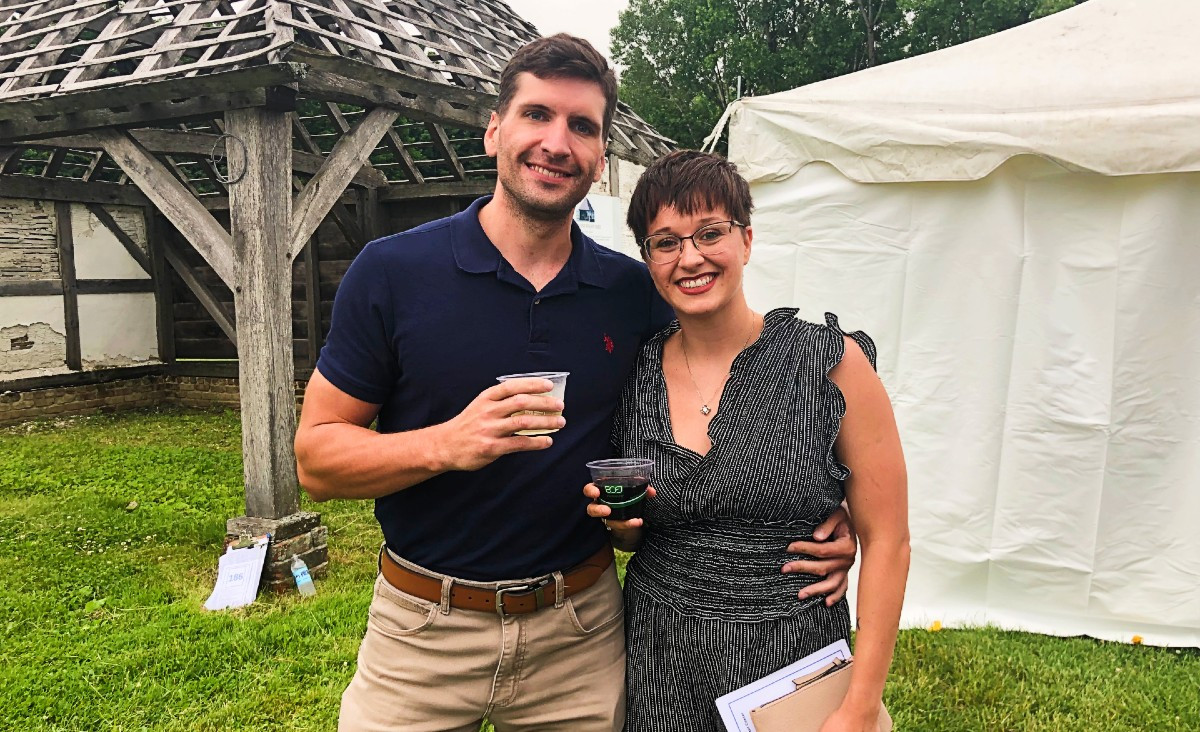 Matthew Ahern and Kalee Carmel